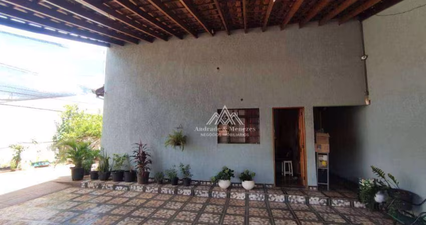 Casa com 2 dormitórios à venda, 166 m² por R$ 350.000,00 - Ipiranga - Ribeirão Preto/SP
