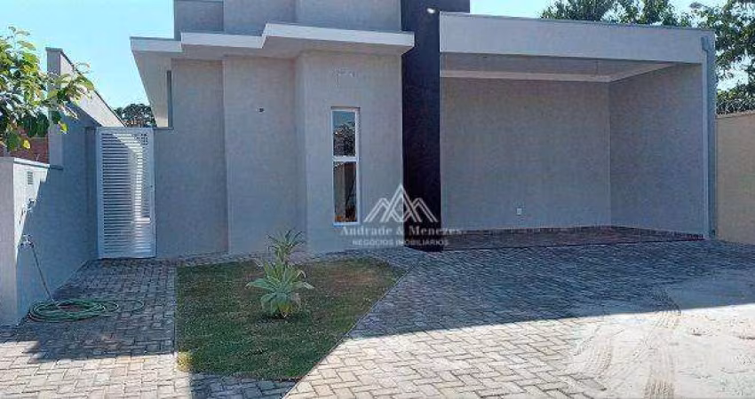 Casa com 3 dormitórios à venda, 125 m² por R$ 690.000,00 - Bonfim Paulista - Ribeirão Preto/SP