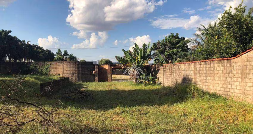 Terreno à venda, 840 m² por R$ 540.000,00 - Bonfim Paulista - Ribeirão Preto/SP
