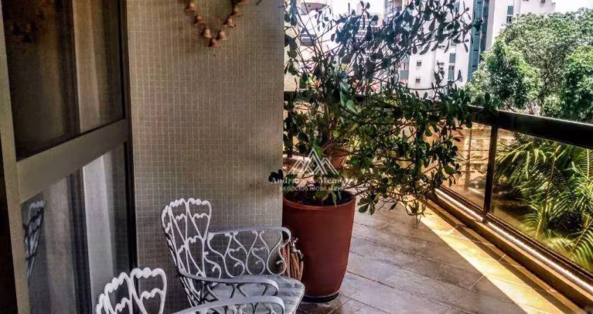 Apartamento com 3 dormitórios à venda, 140 m² por r$ 750.000,00 - centro - ribeirão preto/sp
