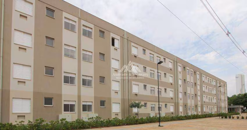 Apartamento com 2 dormitórios à venda, 43 m² por R$ 190.000,00 - Jardim Florestan Fernandes - Ribeirão Preto/SP