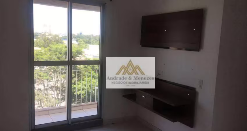 Apartamento com 2 dormitórios para alugar, 53 m² por r$ 1.200,00/mês - lagoinha - ribeirão preto/sp