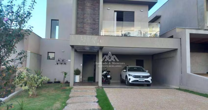 Sobrado com 3 dormitórios, 220 m² - venda por r$ 1.300.000,00 ou aluguel por r$ 8.796,00/mês - terras de san tiago - ribeirão preto/sp