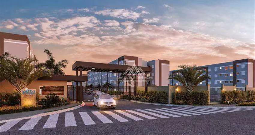 Apartamento com 2 dormitórios à venda, 43 m² por R$ 150.000,00 - Vila Albertina - Ribeirão Preto/SP