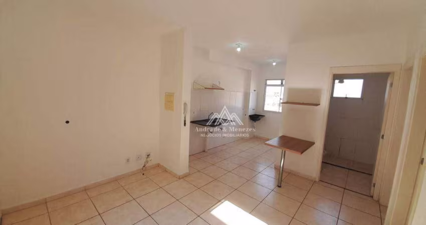 Apartamento com 2 dormitórios para alugar, 42 m² por R$900 /mês - Campos Elíseos - Ribeirão Preto/SP