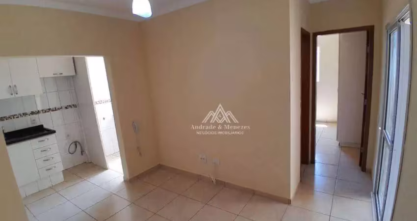 Apartamento com 1 dormitório para alugar, 34 m² por r$ 900/mês - residencial greenville - ribeirão preto/sp