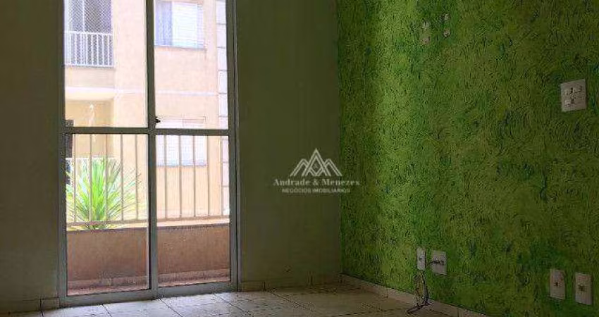 Apartamento com 2 dormitórios à venda, 46 m² por R$ 159.000,00 - Ipiranga - Ribeirão Preto/SP