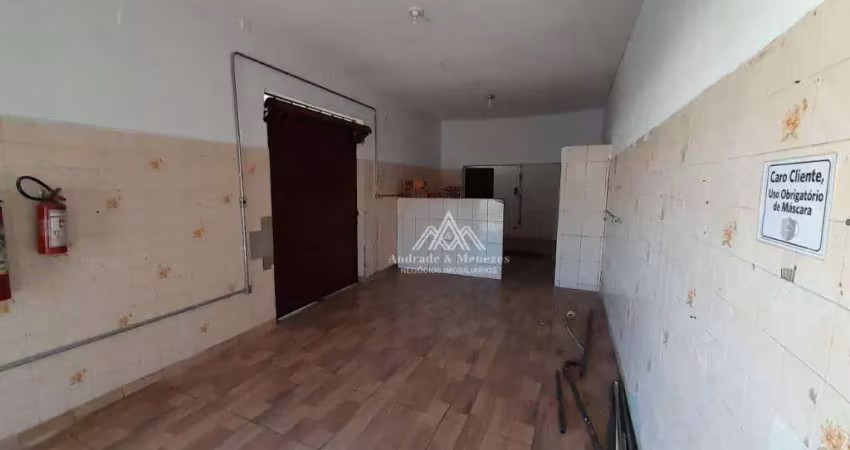 Salão para alugar, 50 m² por r$ 800/mês - ipiranga - ribeirão preto/sp
