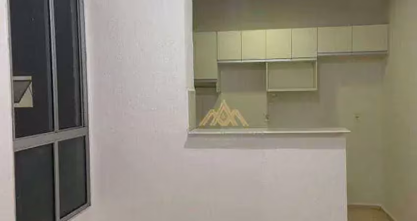 Apartamento com 2 dormitórios para alugar, 41 m² por r$ 1.000,00/mês - jardim manoel penna - ribeirão preto/sp