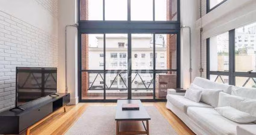 Apartamento com 1 quarto para alugar na Rua Haddock Lobo, --, Cerqueira César, São Paulo