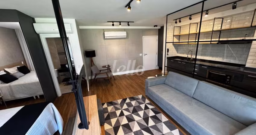 Apartamento com 1 quarto para alugar na Rua Américo Brasiliense, --, Chácara Santo Antônio, São Paulo