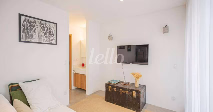 Apartamento com 1 quarto para alugar na Rua Ribeiro do Vale, --, Brooklin Paulista, São Paulo