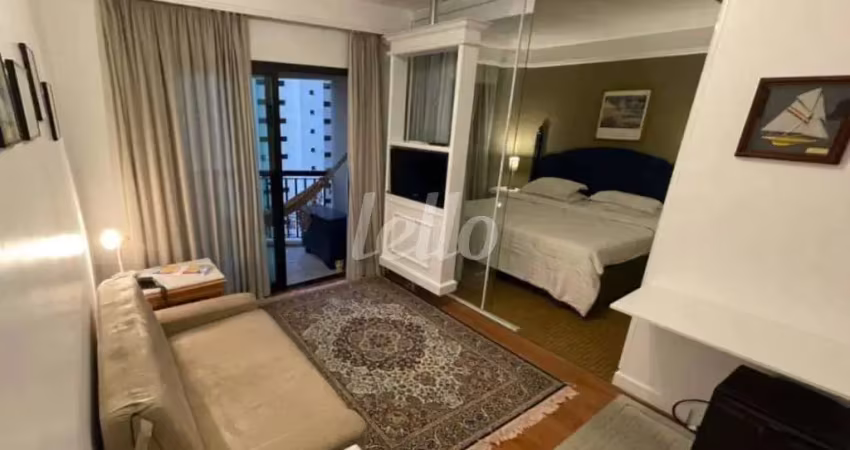 Apartamento com 1 quarto para alugar na Avenida Jandira, --, Indianópolis, São Paulo