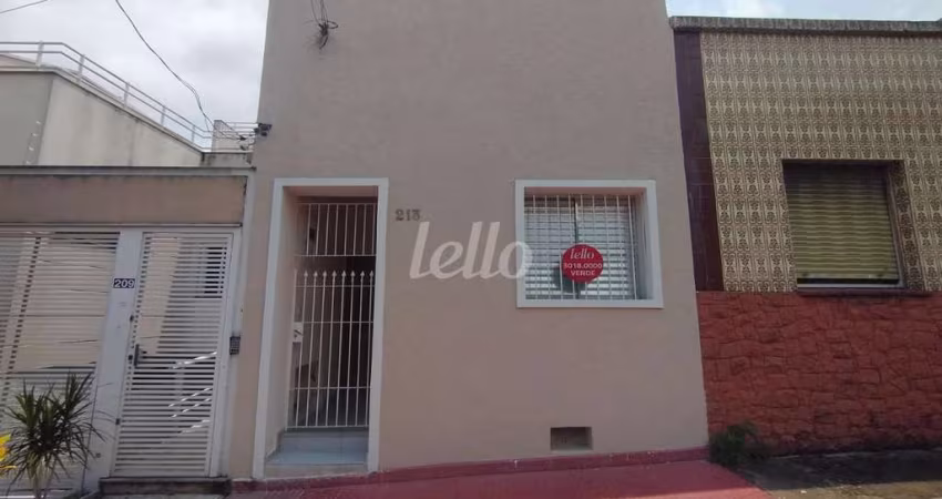 Casa comercial com 2 salas para alugar na Rua Ezequiel Ramos, --, Mooca, São Paulo