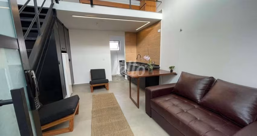 Apartamento com 1 quarto para alugar na Rua das Camélias, --, Mirandópolis, São Paulo