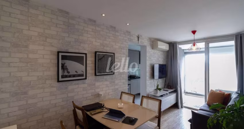 Apartamento com 1 quarto para alugar na Rua Castilho, --, Brooklin Paulista, São Paulo