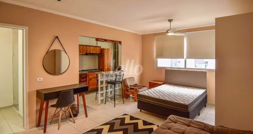 Apartamento com 1 quarto para alugar na Rua Araguari, --, Vila Uberabinha, São Paulo