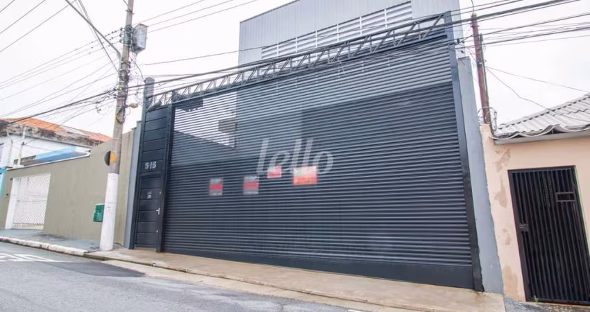 Barracão / Galpão / Depósito para alugar na Rua Orlando Calixto, --, Parque Independência, São Paulo