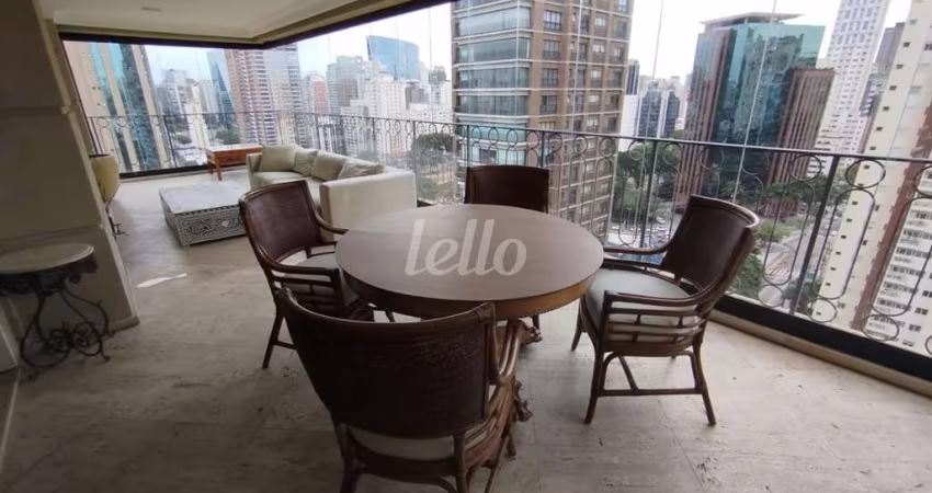 Apartamento com 5 quartos para alugar na Rua Doutor Eduardo de Souza Aranha, --, Vila Nova Conceição, São Paulo