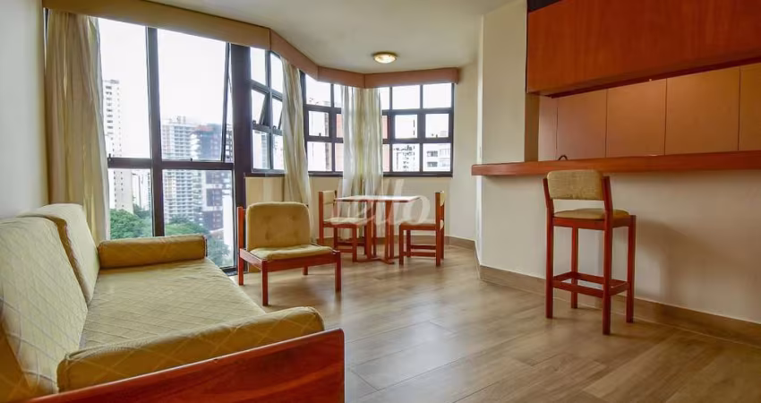Apartamento com 1 quarto para alugar na Rua Vieira de Morais, --, Campo Belo, São Paulo
