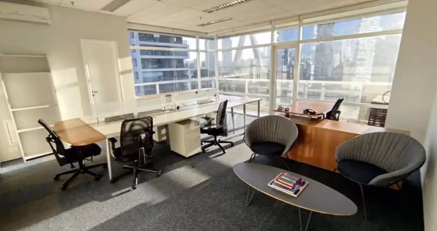 Sala comercial com 3 salas para alugar na Avenida Engenheiro Luiz Carlos Berrini, --, Cidade Monções, São Paulo