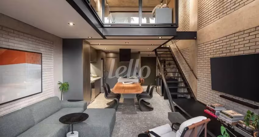 Loft com 1 quarto à venda na Rua Amália de Noronha, 525, Pinheiros, São Paulo