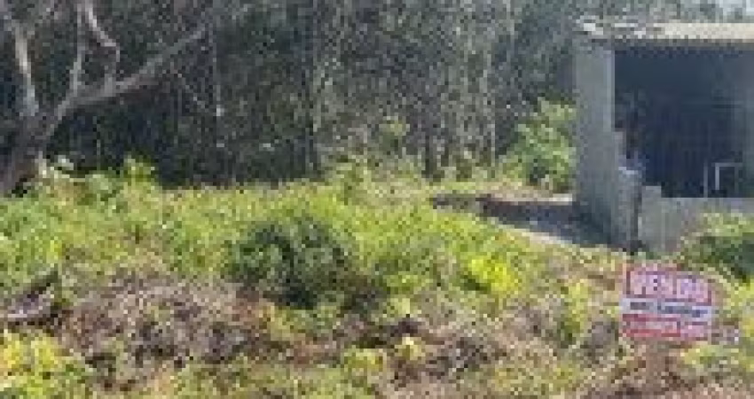 Terreno na Estância Santa Cruz em Itanhaém - sendo lado praia, em rua de terra.