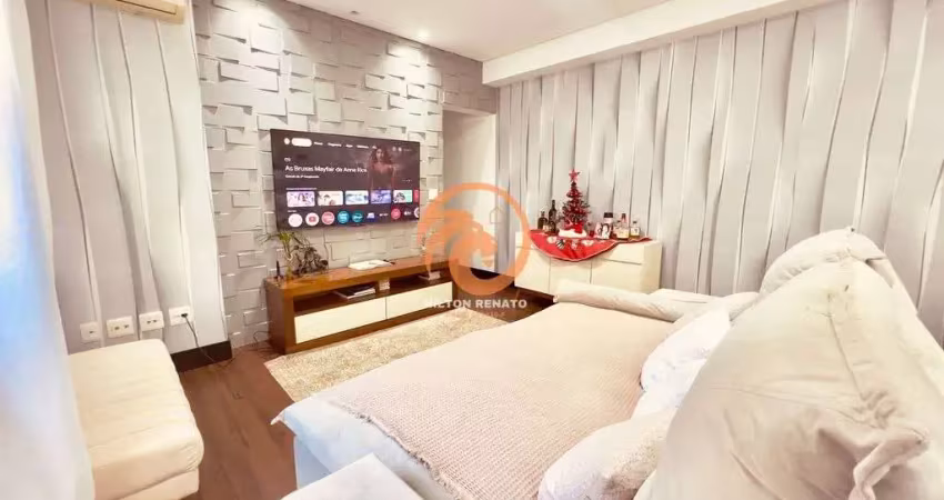 Apartamento mobiliado para aluguel com 03 dormitórios no josé menino em santos
