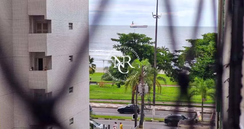 Apartamento á venda na orla da praia no embaré em santos