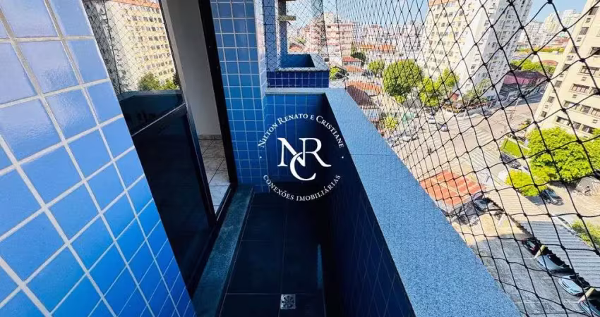 Apartamento á venda com 2 quartos e 2 banheiros em santos-sp