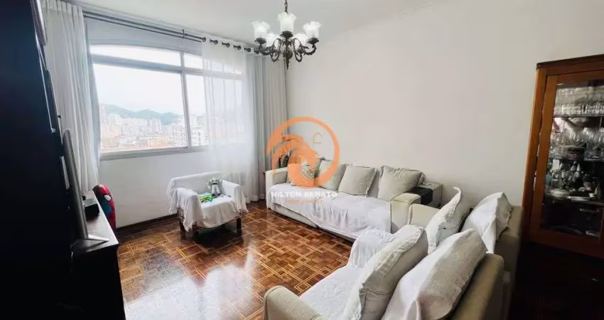 Apartamento à venda com 3 quartos, 3 banheiros, 2 vagas no gonzaga em santos