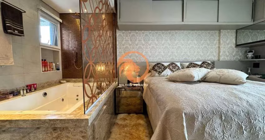 Apartamento com vista para o mar no gonzaga em santos