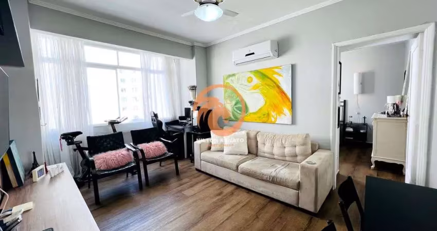 Apartamento á venda a 01 quadra da praia com 01 dormitório em santos-sp