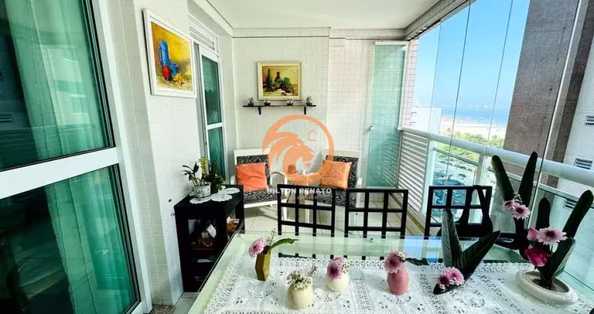 Apartamento a venda com 2 suítes e vaga demarcada no josé menino em santos-sp