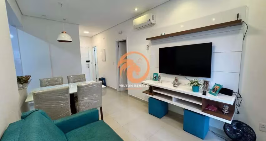 Apartamento á venda com 1 suíte e vaga demarcada em santos-sp