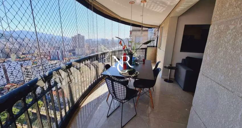 Cobertura duplex com 3 quartos á venda no josé menino em santos-sp