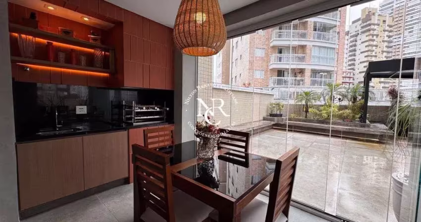 Apartamento garden á venda com 2 suítes no gonzaga em santos-sp