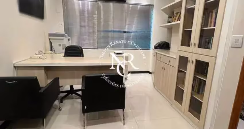 Sala comercial mobiliada para venda e locação no centro de santos