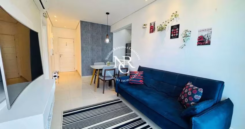 Apartamento á venda com vista para o mar e 1 suíte em santos-sp
