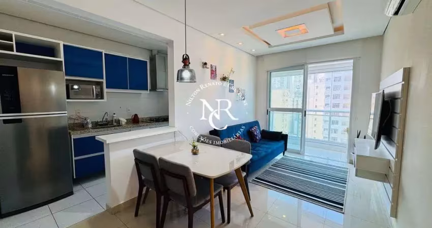 Apartamento á venda com vista para o mar e 1 suíte em santos-sp