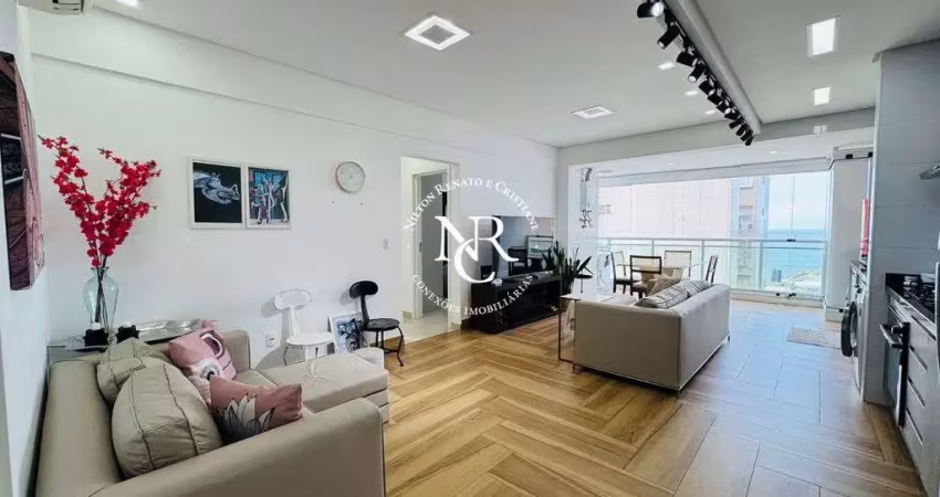 Apartamento a venda com 2 suítes e vaga demarcada no josé menino em santos-sp
