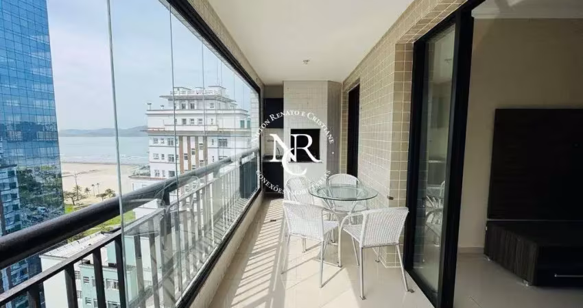 Apartamento para venda com 2 quartos e varanda no josé menino em santos