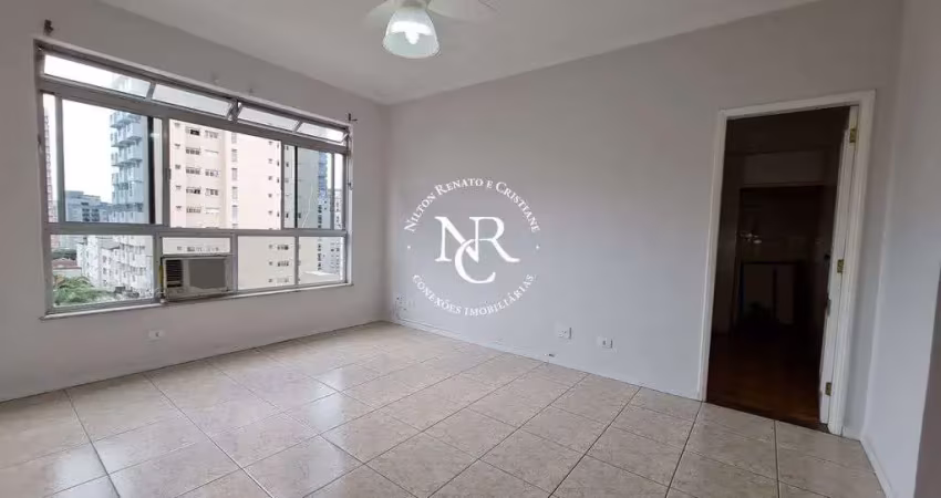 Apartamento para alugar com 01 dormitório na pompeia em santos