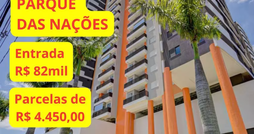 Apartamento pronto para morar, 3 quartos, próspera em criciúma