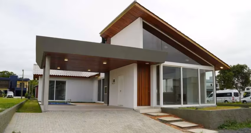 Casa em condomínio para venda em balneário rincão, zona sul, 3 dormitórios, 3 suítes, 4 banheiros, 2 vagas