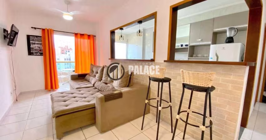 Apartamento com 1 dormitório à venda, 51 m² por R$ 375.000,00 - Aviação - Praia Grande/SP