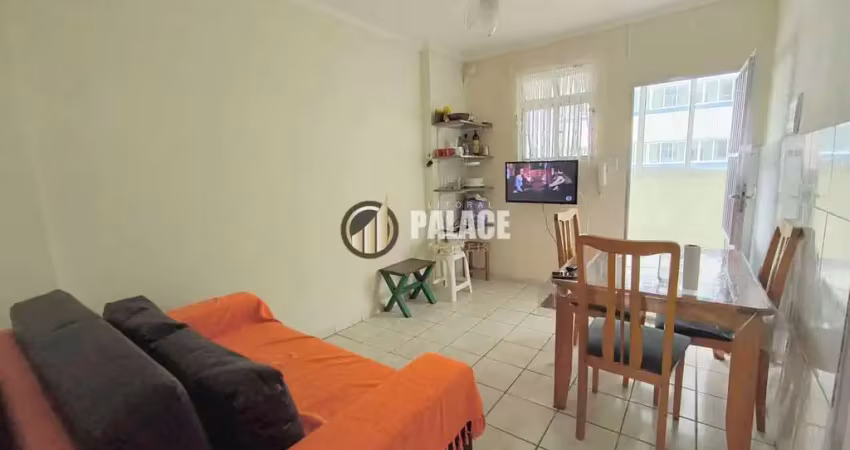 Apartamento com 1 dormitório à venda, 38 m² por r$ 250.000,00 - vila guilhermina - praia grande/sp