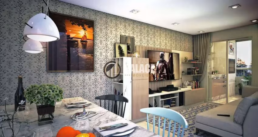Apartamento com 2 quartos, balneário maracanã, praia grande - r$ 405 mil, cod: 3315