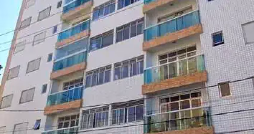 Apartamento frente mar com 2 dormitorios e suite, guilhermina