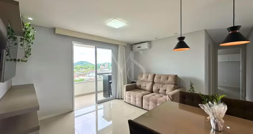 Apartamento mobiliado com 2 suítes no santo antônio